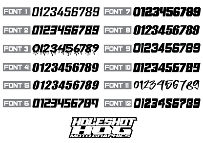 STARTING BLOCKS DECALS